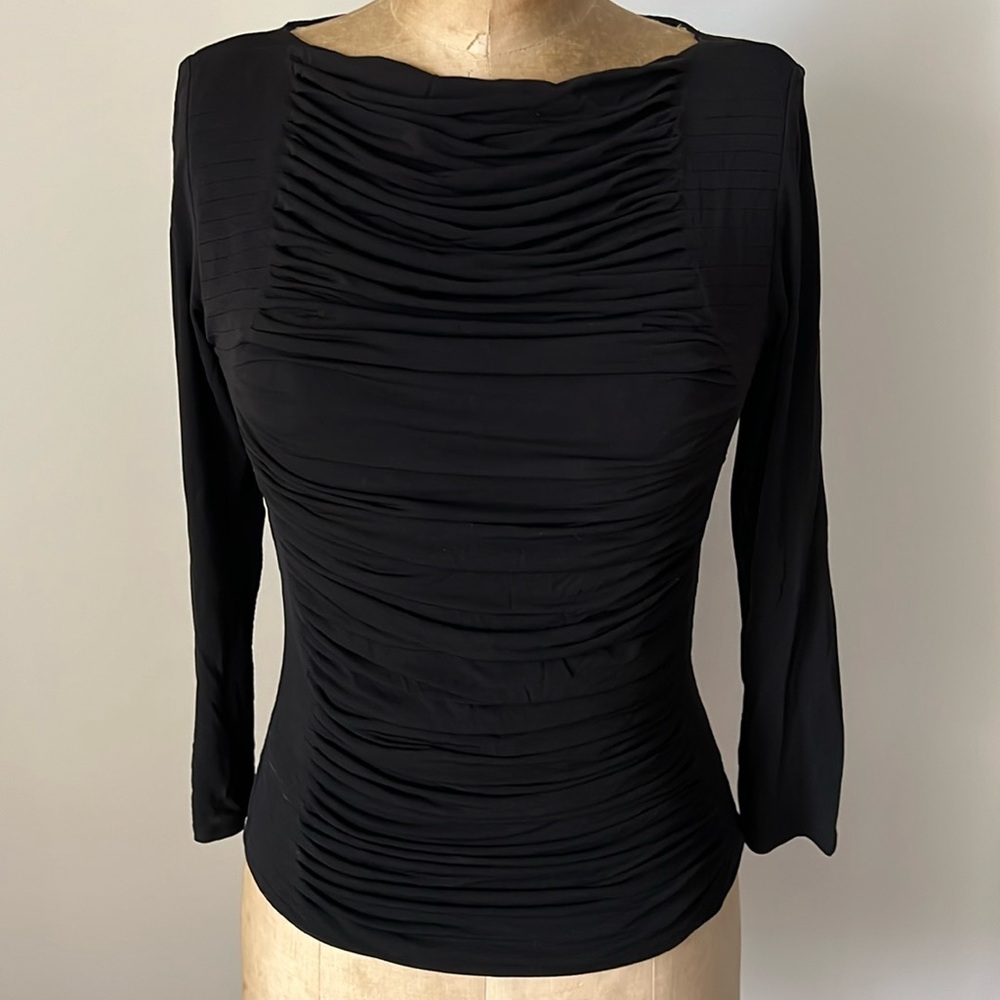 Vintage sexy black top